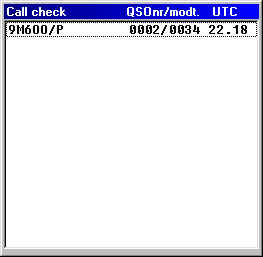 Call Check